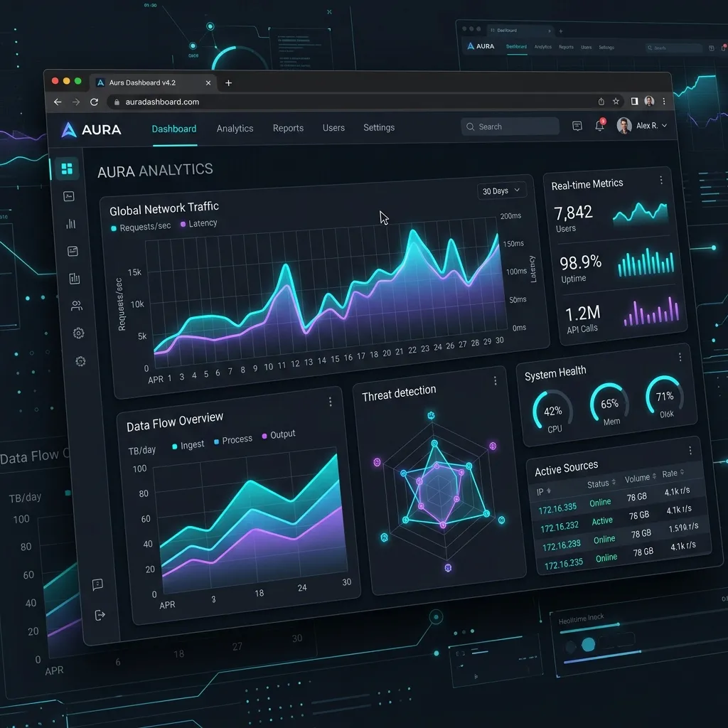 Web-App und Dashboard Entwicklung